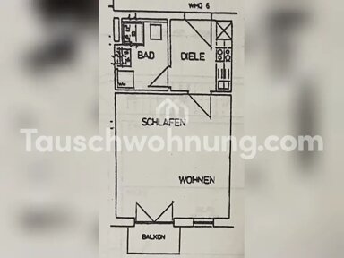 Wohnung zur Miete Tauschwohnung 330 € 1 Zimmer 30 m² 1. Geschoss Rieselfeld Freiburg im Breisgau 79111