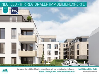 Wohnung zur Miete 1.299 € 3 Zimmer 71,1 m² 3. Geschoss frei ab sofort Wartbergstraße 8/2 Nordstadt Heilbronn 74072