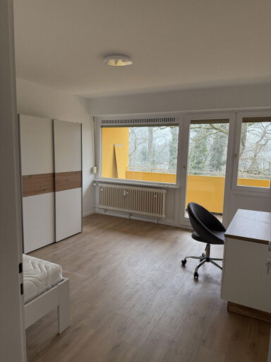 WG-Zimmer zur Miete Wohnen auf Zeit 550 € 13 m² 2. Geschoss Insterburgerstrasse 39a Waldstadt - Waldlage Karlsruhe 76139