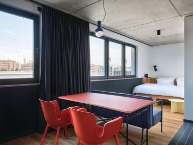 Wohnung zur Miete Wohnen auf Zeit 1.890 € 1 Zimmer 30 m² frei ab 20.06.2025 Länderweg Sachsenhausen - Nord Frankfurt am Main 60599