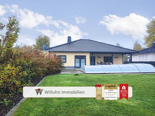 Bungalow zum Kauf 819.000 € 5 Zimmer 168 m² 1.071 m² Grundstück Poppelvitz Garz/Rügen 18574