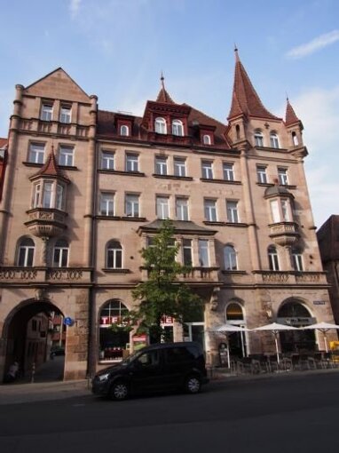 Wohnung zur Miete 850 € 4 Zimmer 89 m² 4. Geschoss Lorenzer Straße 31 Altstadt / St. Lorenz Nürnberg 90402
