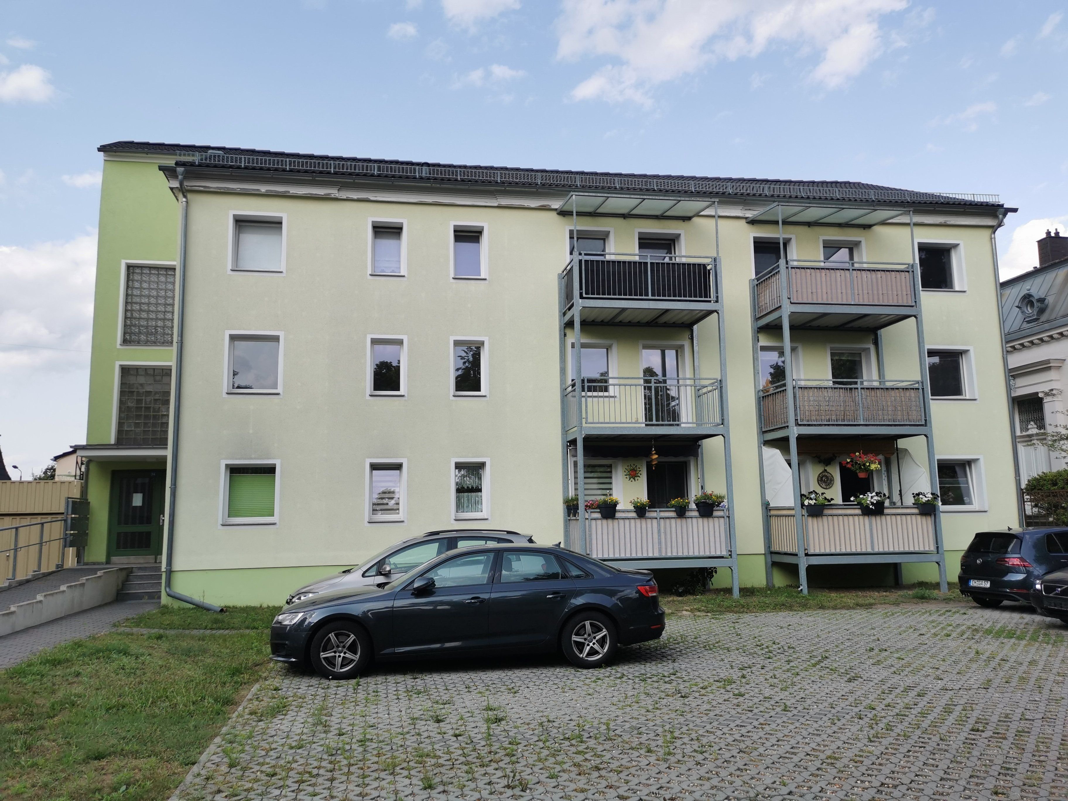 Wohnung zur Miete 490 € 3 Zimmer 70 m²<br/>Wohnfläche Erdgeschoss<br/>Geschoss Bahnhofstr. 74 Bahnhofsvorstadt Eisenhüttenstadt 15890