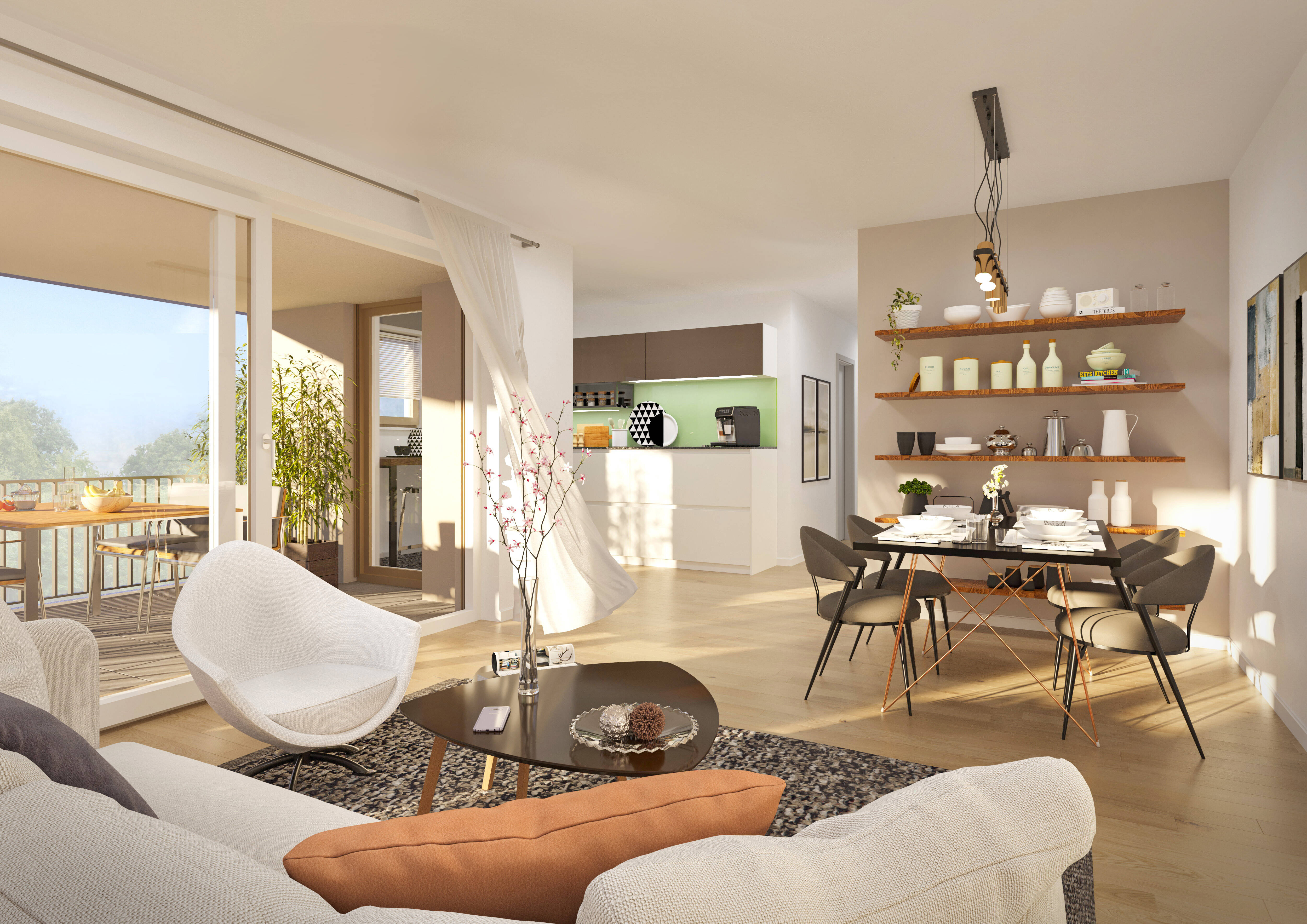 Moderner Neubau mit gehobener Ausstattung ##Wohnen in den Ebengärten##