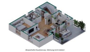 Wohnung zur Miete 950 € 3 Zimmer 90 m² 2. Geschoss Breitenseeweg 25 Mitwitz Mitwitz 96268