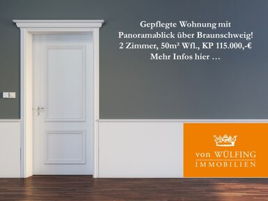 Wohnung zum Kauf 115.000 € 2 Zimmer 50 m² 5. Geschoss Siegfriedviertel Braunschweig-Nordstadt 38106