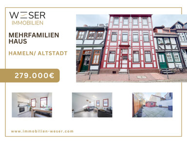 Mehrfamilienhaus zum Kauf 279.000 € 9 Zimmer 174 m² 139 m² Grundstück Altstadt Hameln 31785