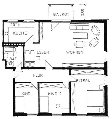 Wohnung zur Miete 1.200 € 4 Zimmer 125 m² 3. Geschoss John-A.-Holbrook-Straße Göppingen - Nordoststadt Göppingen 73037