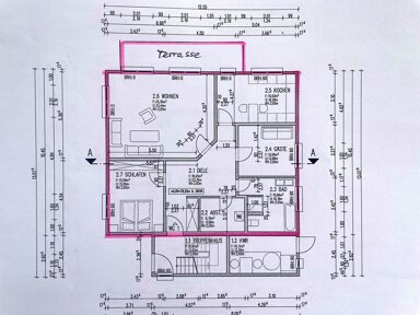 Terrassenwohnung zur Miete 1.320 € 3 Zimmer 110,9 m² EG frei ab sofort Hermann-Lönsstraße 37 B Madlow Cottbus 03050