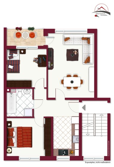 Apartment zum Kauf 184.000 € 3 Zimmer 74 m² 3. Geschoss Ellerau 25479