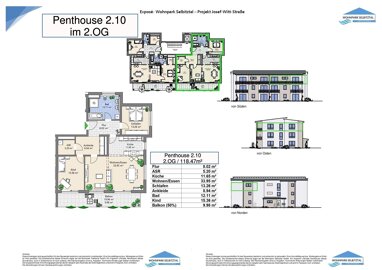 Penthouse zum Kauf 456.109 € 3 Zimmer 118,5 m² Selbitz Selbitz 95152