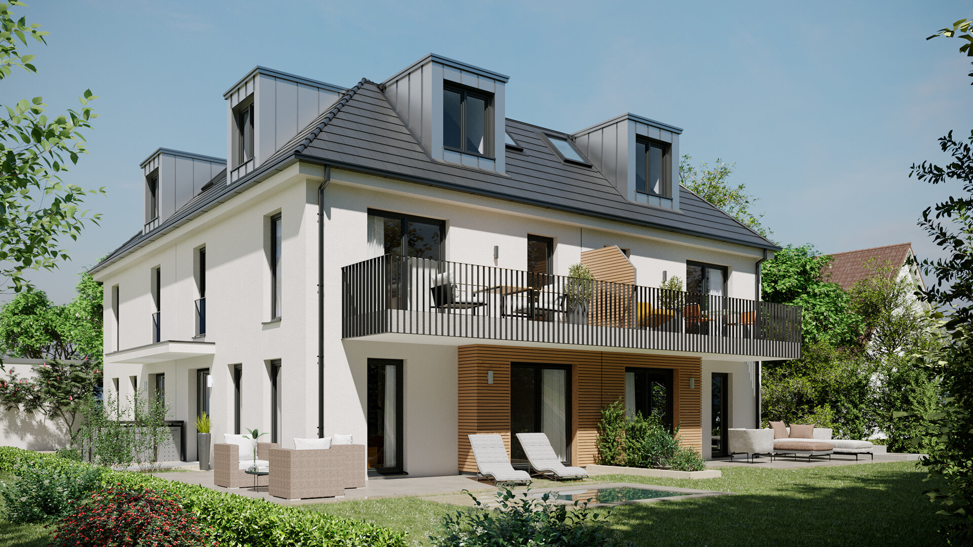 Doppelhaushälfte zum Kauf 1.176.500 € 4 Zimmer 113,4 m²<br/>Wohnfläche 176,5 m²<br/>Grundstück Großhadern München 81377