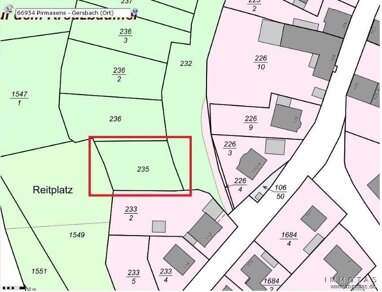 Land-/Forstwirtschaft zum Kauf 5.000 € 720 m² Grundstück Gersbach Pirmasens / Gersbach 66954