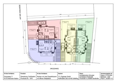Doppelhaushälfte zum Kauf Provisionsfrei 1.298.000 € 4 Zimmer 123 m² 211 m² Grundstück Neuhadern München 81375