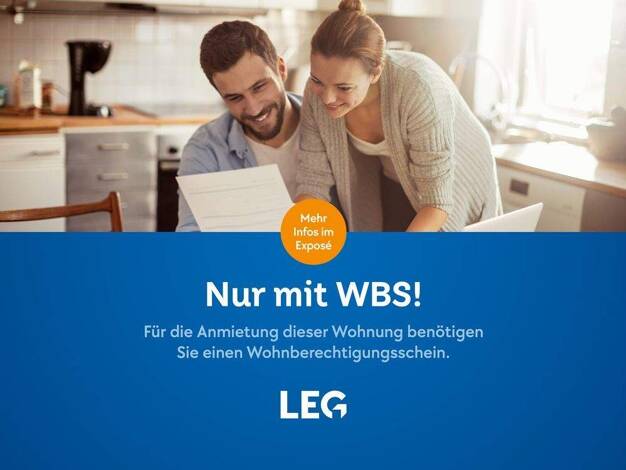 Wohnung zur Miete nur mit Wohnberechtigungsschein 190 € 2 Zimmer 49,3 m² EG frei ab 15.03.2026 Klönnestraße 58 Mitte Dortmund 44143