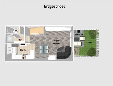 Reihenmittelhaus zum Kauf 690.000 € 5 Zimmer 170 m² 130 m² Grundstück Büchig Stutensee 76297