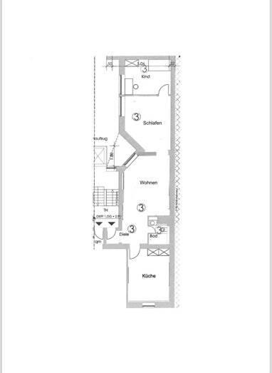 Wohnung zur Miete 1.300 € 3 Zimmer 81,1 m² Erdgeschoss Unterbilk Düsseldorf 40219