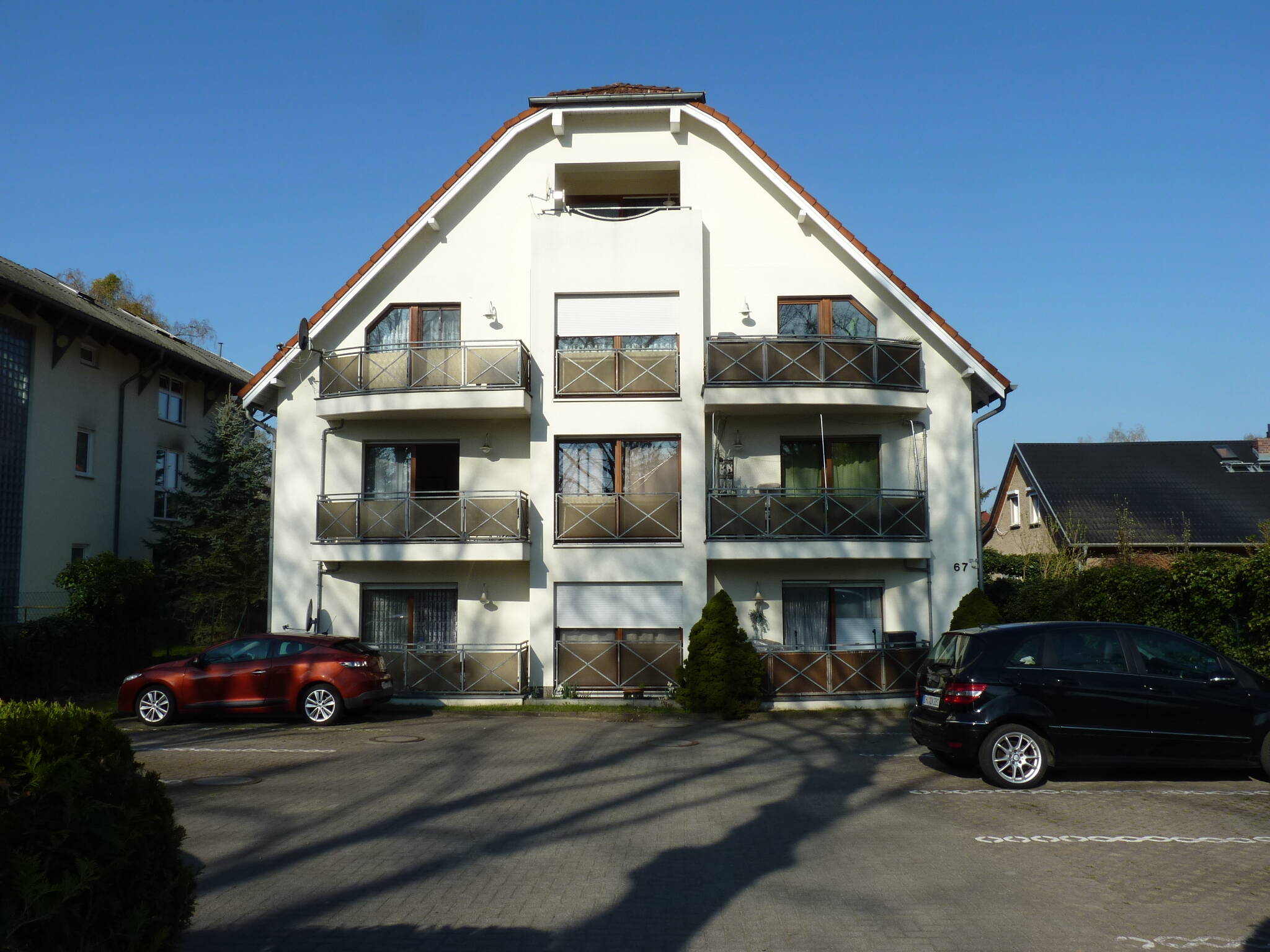 Immobilie in Hohen Neuendorf - 3- Zimmerwohnung - vermietet- mit Balkon - Puschkinallee - Hohen Neuendorf - Bild 1