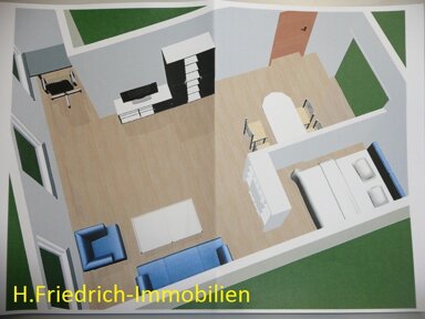 Wohnung zur Miete 303 € 1 Zimmer 72,7 m² Poststraße 1 Osterburg Osterburg 39606