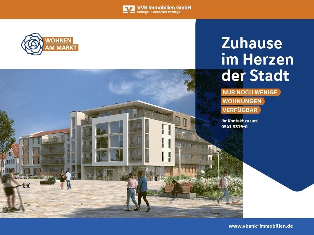 Wohnung zum Kauf Provisionsfrei 459.000 € 3 Zimmer 99,5 m² Bramsche - Kernstadt Bramsche 49565