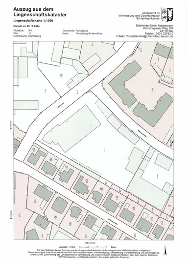 Grundstück zum Kauf 1.750.000 € 7.693 m² Grundstück Kanalgebiet - West Rendsburg 24768