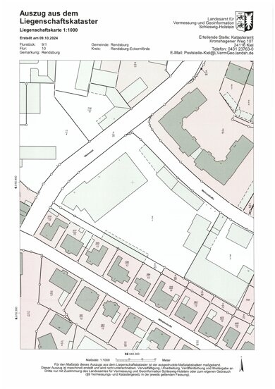 Grundstück zum Kauf 1.750.000 € 7.693 m² Grundstück Rendsburg 24768