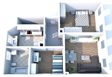 Wohnung zur Miete 390 € 3 Zimmer 70 m² Erdgeschoss Döbelner Str. 30 Lommatzsch Lommatzsch 01623