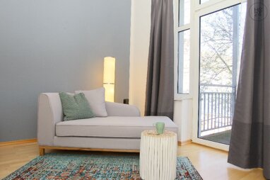 Wohnung zur Miete Wohnen auf Zeit 890 € 1 Zimmer 43 m² frei ab 01.07.2024 Südvorstadt Leipzig 04275