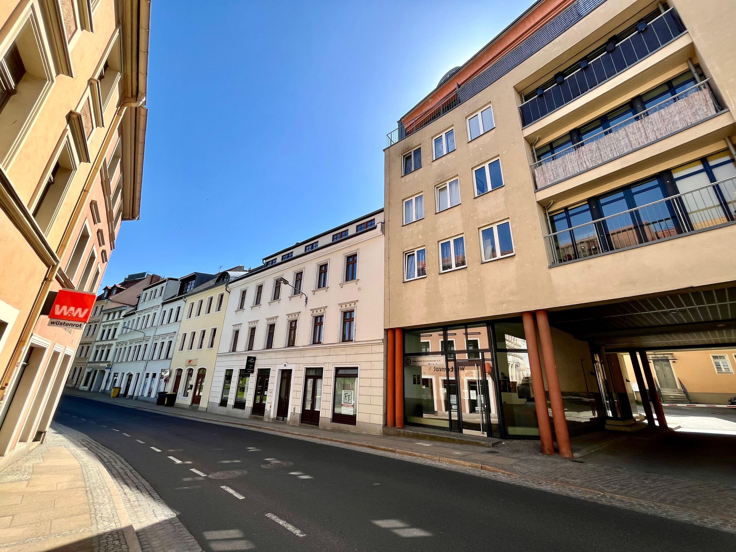 Bürogebäude zur Miete 200 € 2 Zimmer 48,5 m²<br/>Bürofläche Bautzener Str. 5 Innenstadt Görlitz 02826