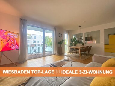 Wohnung zum Kauf 588.500 € 3 Zimmer 90,5 m² 1. Geschoss Lessingstraße Wiesbaden 65189