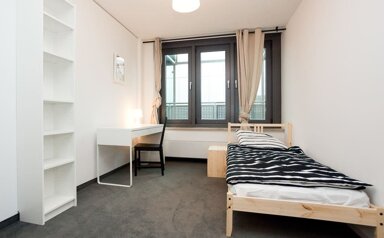 Wohnung zur Miete Wohnen auf Zeit 660 € 2 Zimmer 12 m² frei ab 19.05.2025 Weserstraße 40 Bahnhofsviertel Frankfurt am Main 60329