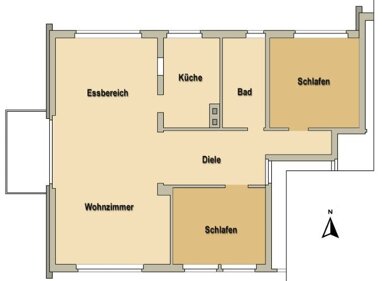 Wohnung zur Miete 750 € 3 Zimmer 84 m² 1. Geschoss Wichlinghofen Dortmund 44265