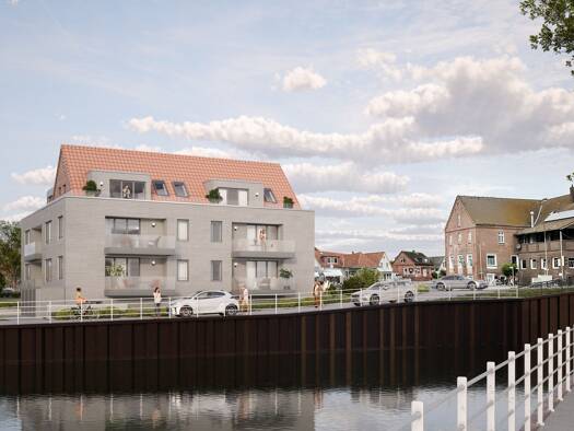 Wohnung zum Kauf - Erstbezug provisionsfrei 545.000 € 3 Zimmer 81,5 m² 1. Geschoss Wittmunder Str. 1 Carolinensiel Wittmund 26409