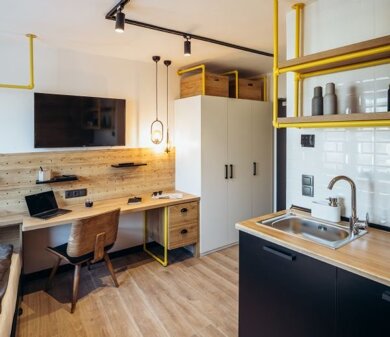 Studio zur Miete 795 € 1 Zimmer Käthe-Kollwitz Straße 15 Neckarstadt Mannheim 68169