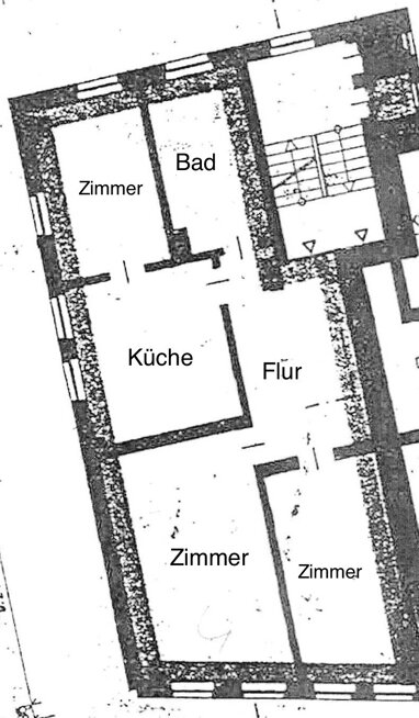 Wohnung zur Miete 825 € 3 Zimmer 75 m² 1. Geschoss Schützenplatz Lüneburg 21337