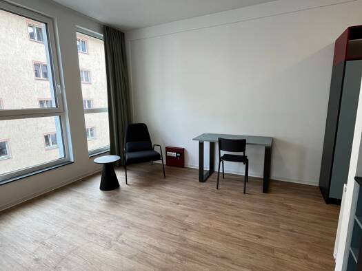 Wohnung zur Miete 475 € 1 Zimmer 27,2 m² Geschoss 1/5 frei ab sofort Johannisgasse 26 Zentrum-Südost Leipzig 04103