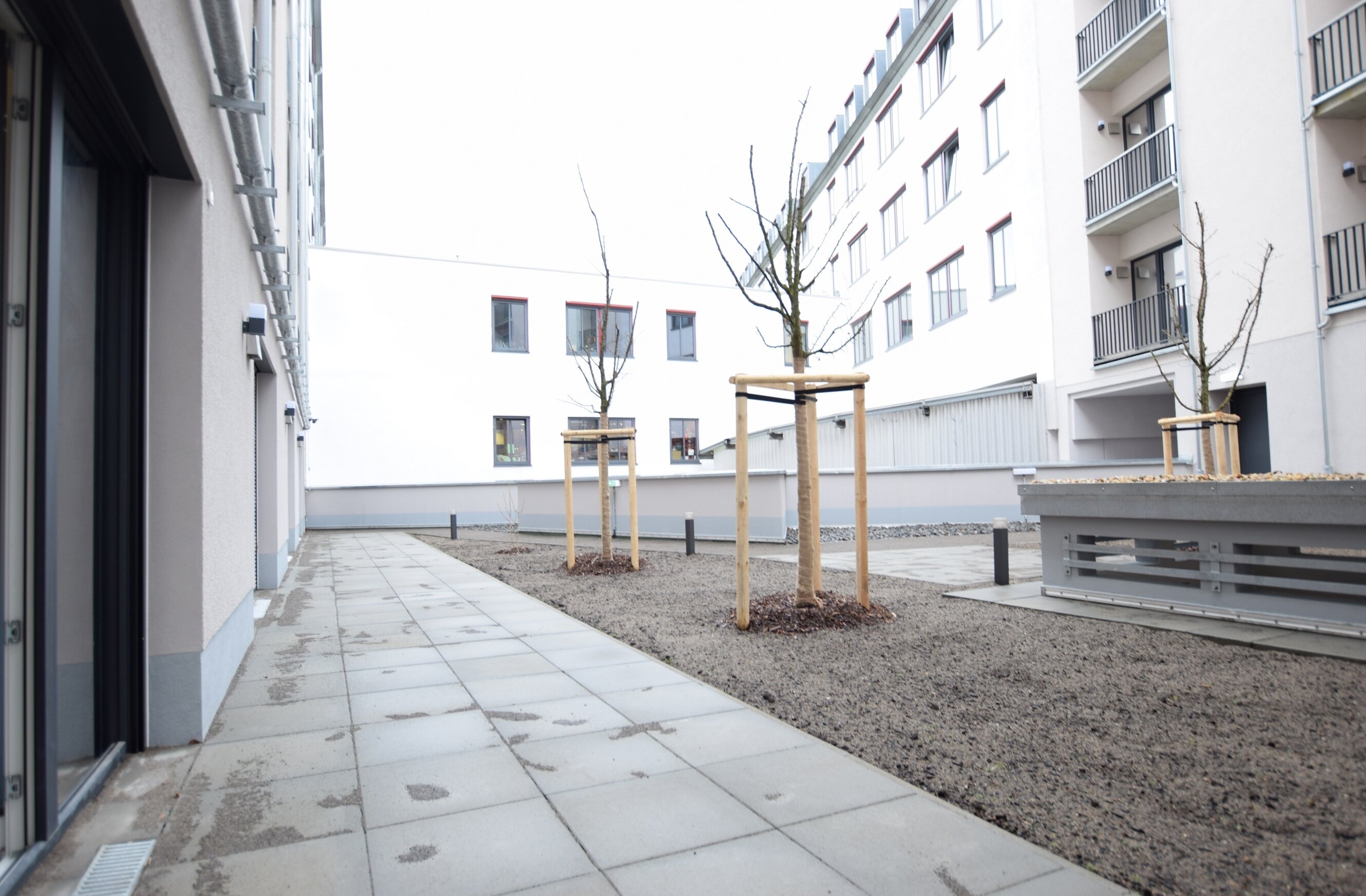 Wohnung zur Miete 393 € 1 Zimmer 21,7 m²<br/>Wohnfläche 4.<br/>Geschoss Bornaische Straße 10-16 Connewitz Leipzig 04277