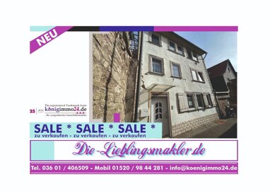 Haus zum Kauf 69.000 € 8 Zimmer 198 m² Mühlhausen Mühlhausen/Thüringen 99974
