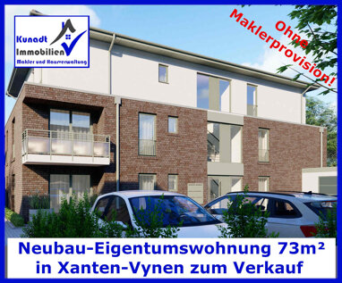 Wohnung zum Kauf Provisionsfrei 272.000 € 3 Zimmer 73 m² 1. Geschoss Hauptstr. 18g Vynen Xanten 46509