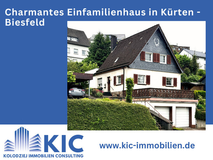 Einfamilienhaus zum Kauf 325.000 € 7 Zimmer 136 m²<br/>Wohnfläche 744 m²<br/>Grundstück Biesfeld Kürten 51515