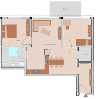 Wohnung zur Miete 755 € 3 Zimmer 83,1 m² 1. Geschoss Bürgermeister-Prell-Straße 18 Seubelsdorf Lichtenfels 96215