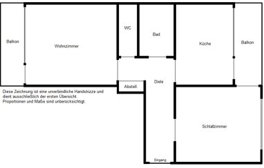 Wohnung zur Miete 900 € 2 Zimmer 72 m² 3. Geschoss Fürstenwall 144 Unterbilk Düsseldorf 40217