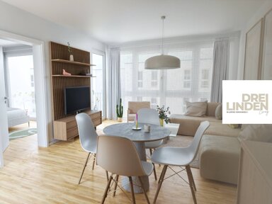 Studio zur Miete 645 € 2 Zimmer 40,3 m² 4. Geschoss frei ab 01.02.2025 Dreilindenstraße 4 Altlindenau Leipzig 04177