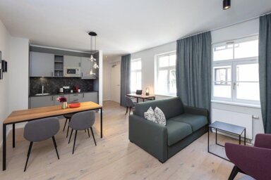 Wohnung zur Miete Wohnen auf Zeit 2.983 € 2 Zimmer 50 m² frei ab sofort Große Fleischergasse Zentrum Leipzig 04109