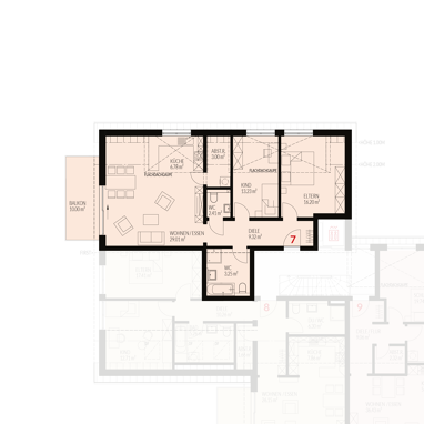 Wohnung zum Kauf Provisionsfrei 448.000 € 3 Zimmer 92,5 m² Fischingerstraße 15 Binzen 79589