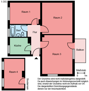 Wohnung zur Miete 489 € 3 Zimmer 76,4 m² 1. Geschoss Landemerter Weg 53 Plettenberg Plettenberg 58840