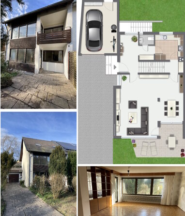 Doppelhaushälfte zum Kauf 530.000 € 7 Zimmer 169 m² 472 m² Grundstück Birken / Quellhöfe Bayreuth 95447