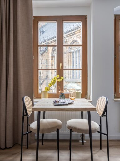 Wohnung zur Miete Wohnen auf Zeit 1.576 € 1 Zimmer 26 m² frei ab 26.12.2024 Hauptmarkt Innenstadt 111 Zwickau 08056