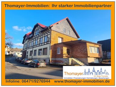 Mehrfamilienhaus zum Kauf als Kapitalanlage geeignet 579.000 € 11 Zimmer 240 m² 668 m² Grundstück Hirschhausen Weilburg 35781