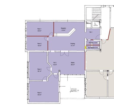 Praxis zur Miete 2.290 € 253,6 m² Bürofläche Weißenburg Weißenburg 91781